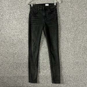 Citizens Of Humanity Size 25 Black Denim Rocket High Rise Skinny Jeans